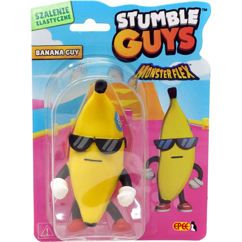 STUMBLE GUYS MONSTER FLEX ELASTYCZNE ROZCIĄGLIWE GUMOSTWORY EPEE BANANA GUY