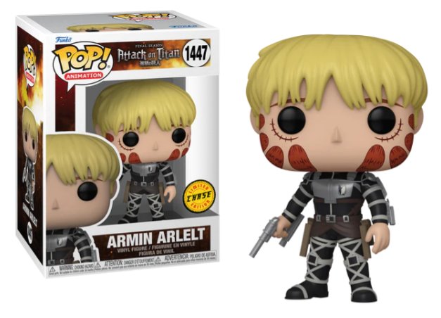 funko pop! attack on titan s51447 armin arlert chase