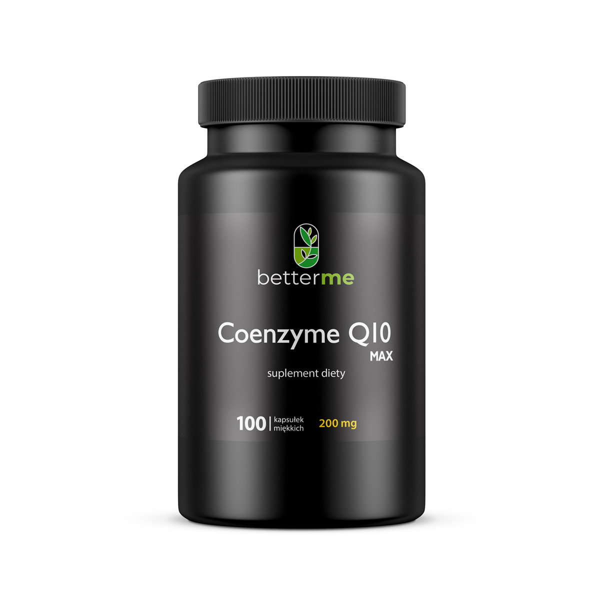 Suplement diety, BetterMe Coenzyme Q10 MAX 200mg w oleju lnianym, 100 kaps.