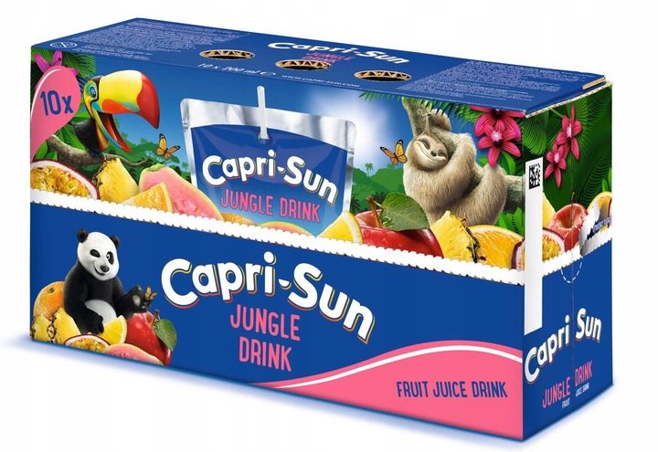 Capri-Sun Napój owocowy Jungle Drink 200 ml x 10 sztuk