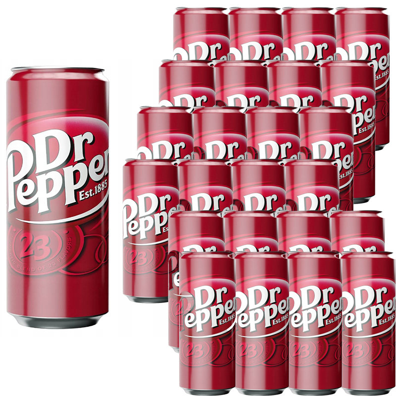 Dr Pepper Napój gazowany 330 ml x 24 sztuki