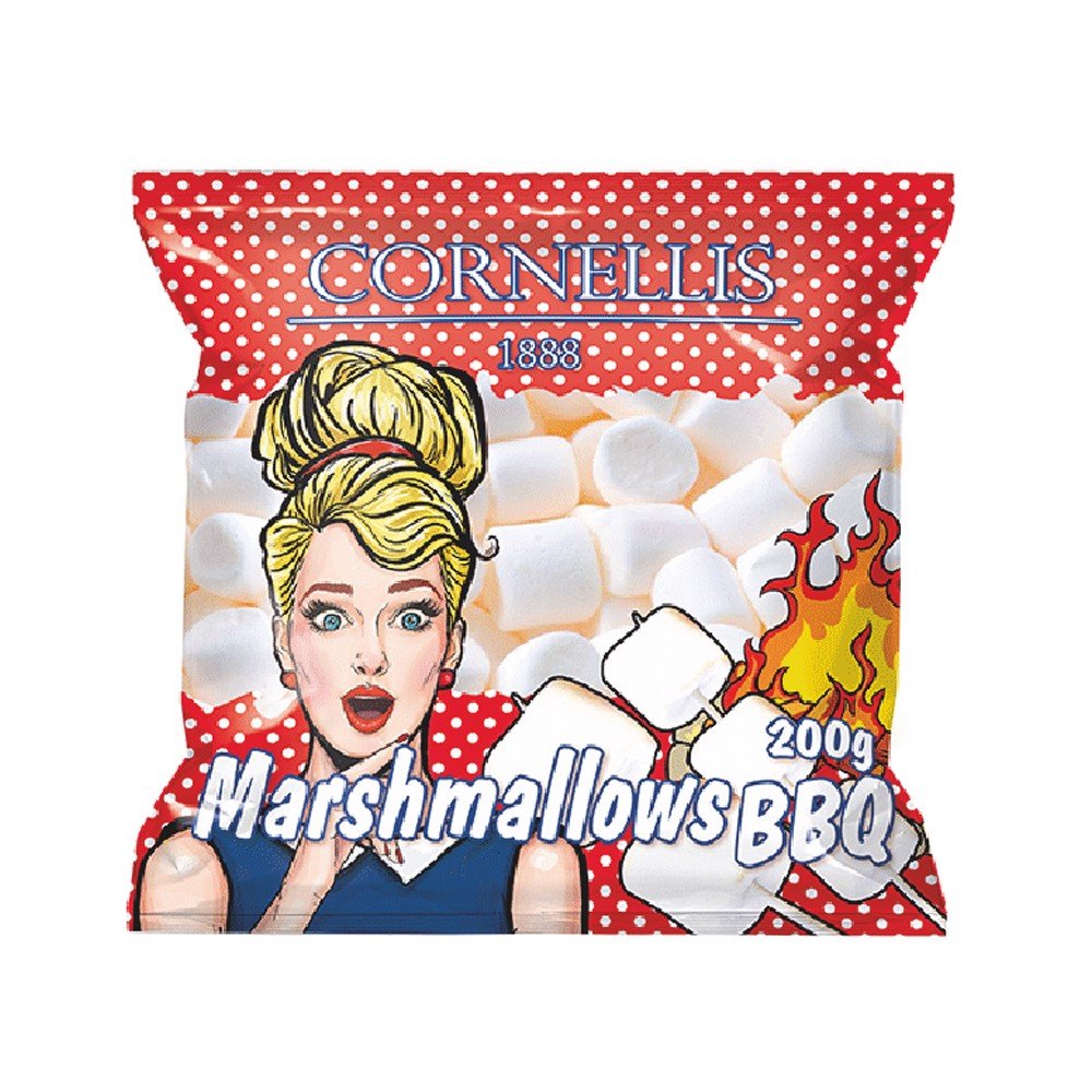 CORNELL PIANKI MARSMALLOW BBQ    200G