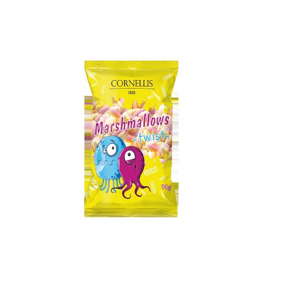 CORNELL MARSHMALLOW TWIST-4COLOR  90G
