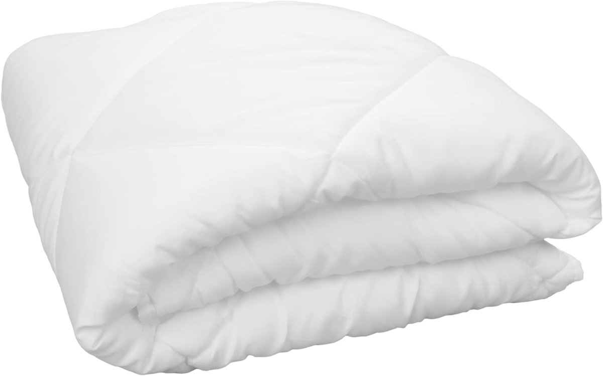 SOHYGGE Kołdra dla Niemowląt 300gr/m2, 100x135 cm, 100% Mikrofibra, Biały