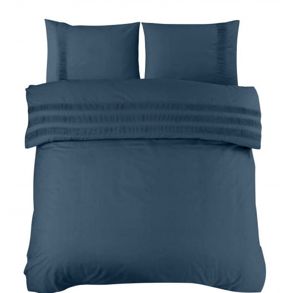 240x220 BALI niebieski  kpl pościeli perkal