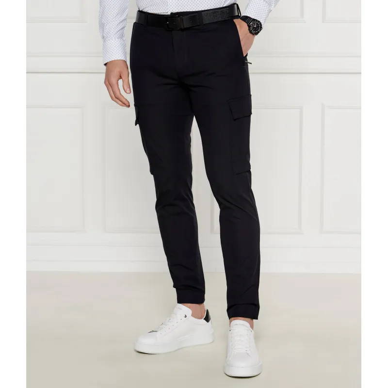 BOSS BLACK Spodnie cargo P-Kaiton | Slim Fit