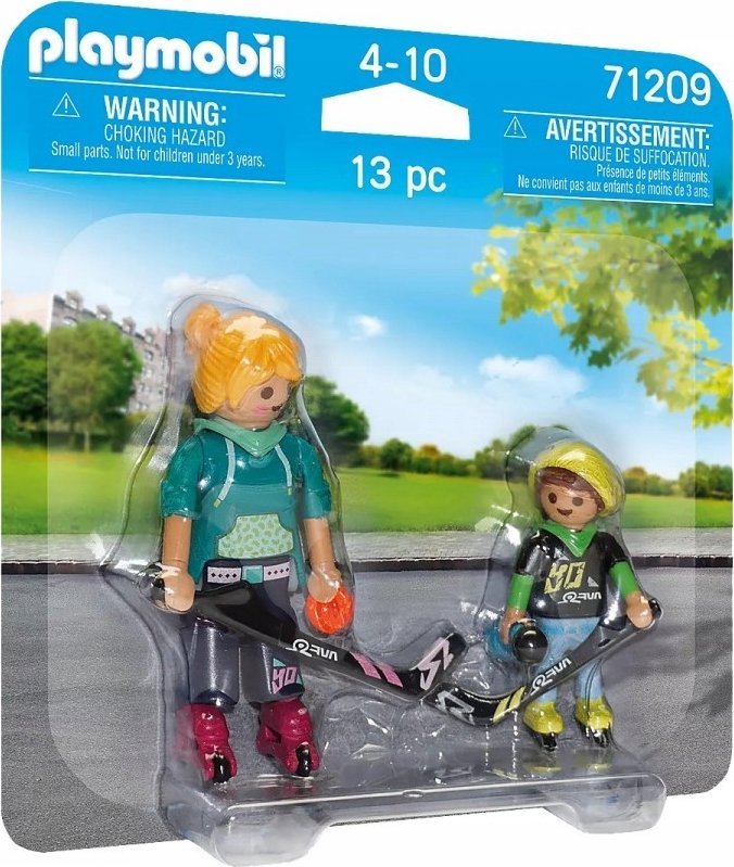 Figurka Playmobil Figurki Duo Pack 70209 Hokej na rolkach