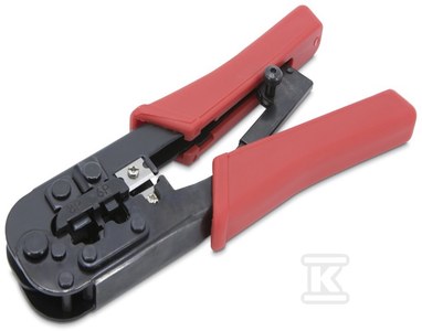 Zaciskarka do wtyków RJ45 8P+6P, 6P+4P