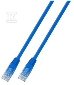 Patchcord RJ45 U/UTP kat. 6 PVC CCA zielony 0,25m