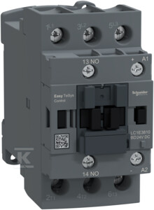 Stycznik mocy, Easy TeSys Control, AC-3, 38A, 3P (1NO), cewka 24V DC