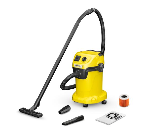 WD 3 V-17/4/20 + GRATIS Zestaw do Prania (1000W, 17L) odkurzacz Karcher 