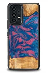 Bewood Drewniane etui Unique Neons - Vegas do Galaxy A73 5G