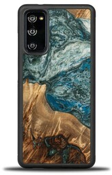 Bewood Drewniane etui Unique Planets - Ziemia do Galaxy S20 FE