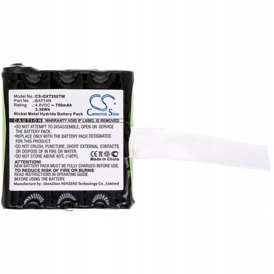 Cameron Sino Motorola XTR446 IXNN4002A 700mAh 3.36Wh Ni-MH 4.8V