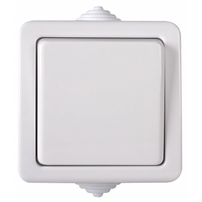 Łącznik zwierny biały IP54 TEKNO Kanlux 33498