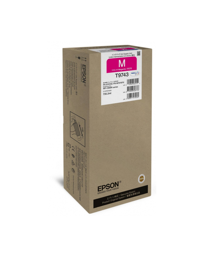 EPSON WF-C869R Ink Pack XXL Magenta 84k C13T97430N