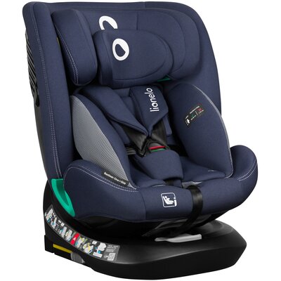 Lionelo Fotelik Samochodowy Bastiaan One I-Size - Od 40 Do 150 Cm - Blue Navy
