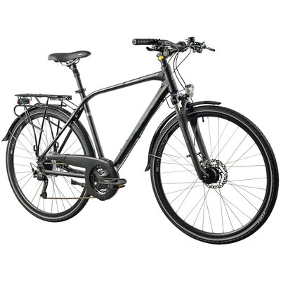 Rower trekkingowy INDIANA X-Road 4.0 M23 28 cali męski Czarno-szary
