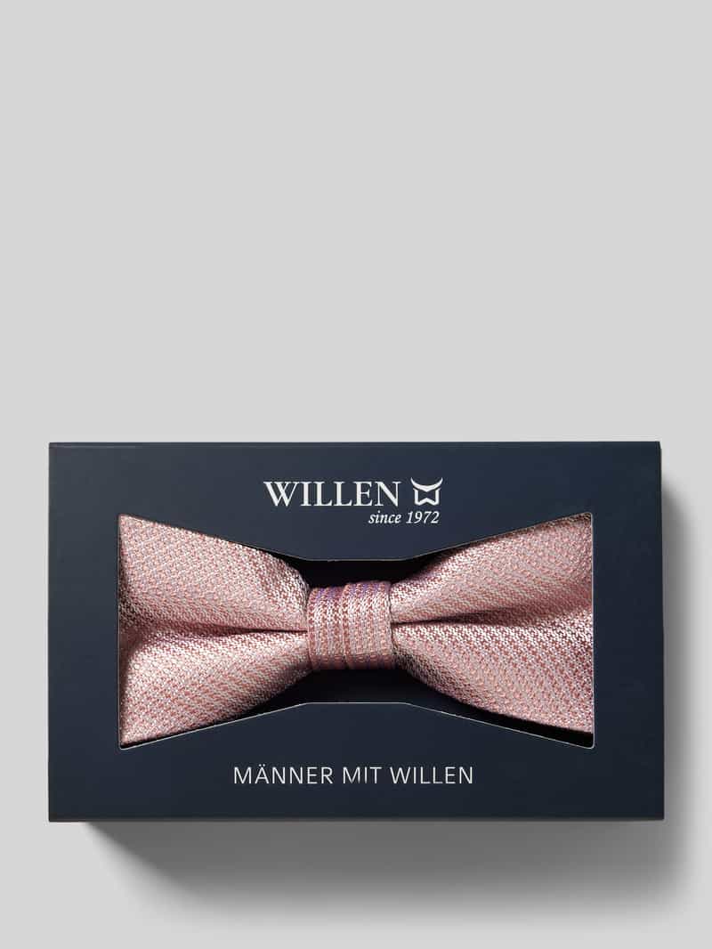 Mucha jedwabna z fakturowanym wzorem