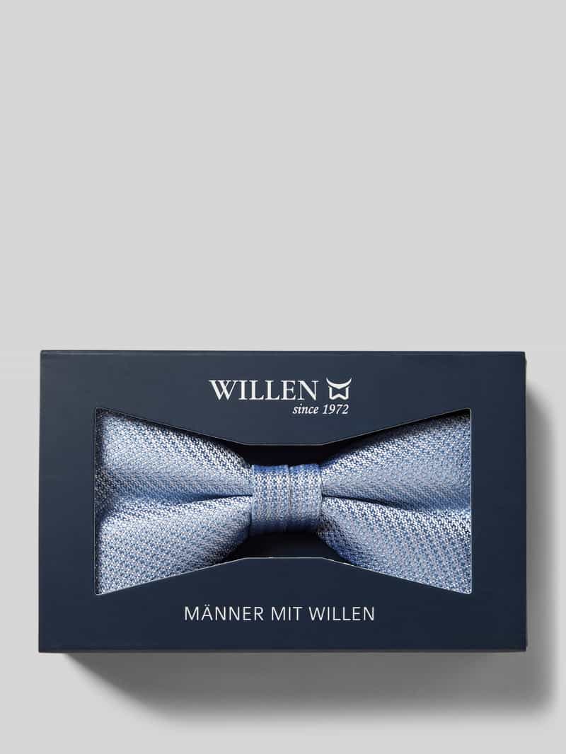 Mucha jedwabna z fakturowanym wzorem