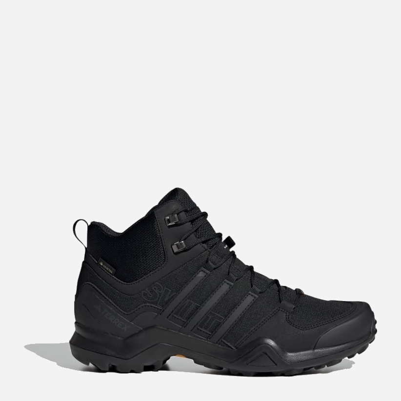 Buty trekkingowe męskie niskie z Gore-Tex Adidas Terrex Swift R2 Mid IF7636 47.5 Czarne (4066746357514)