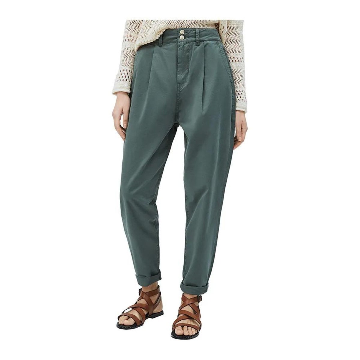 Spodnie damskie Pepe Jeans Mamba balloon-W28