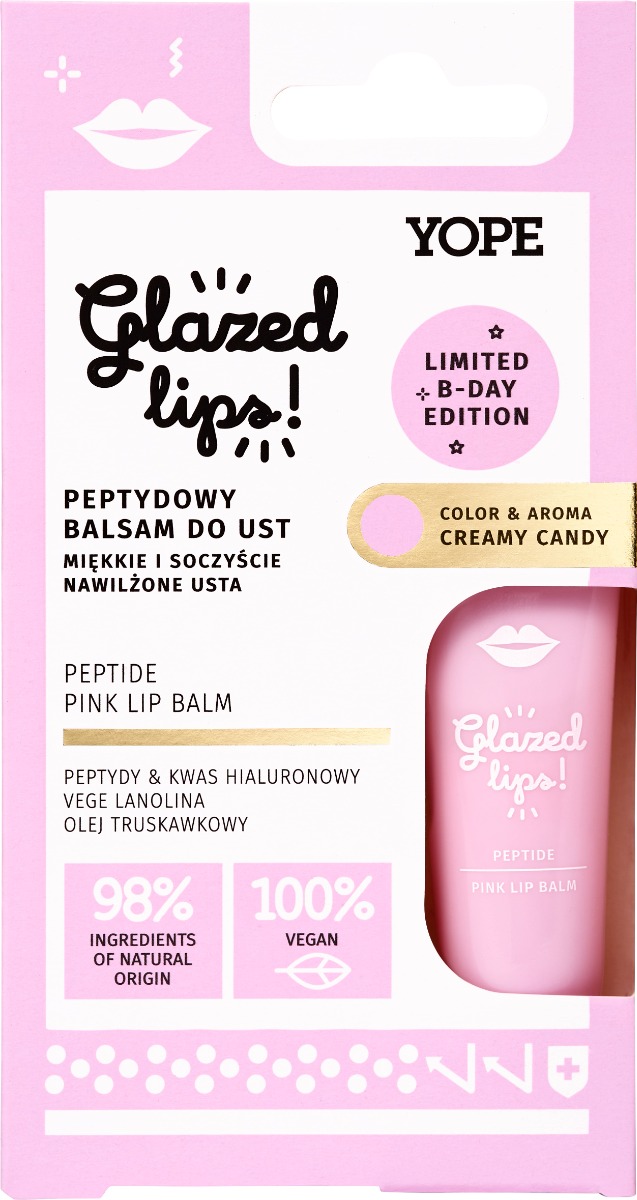 Yope Creamy Pink - Balsam do ust 9 ml