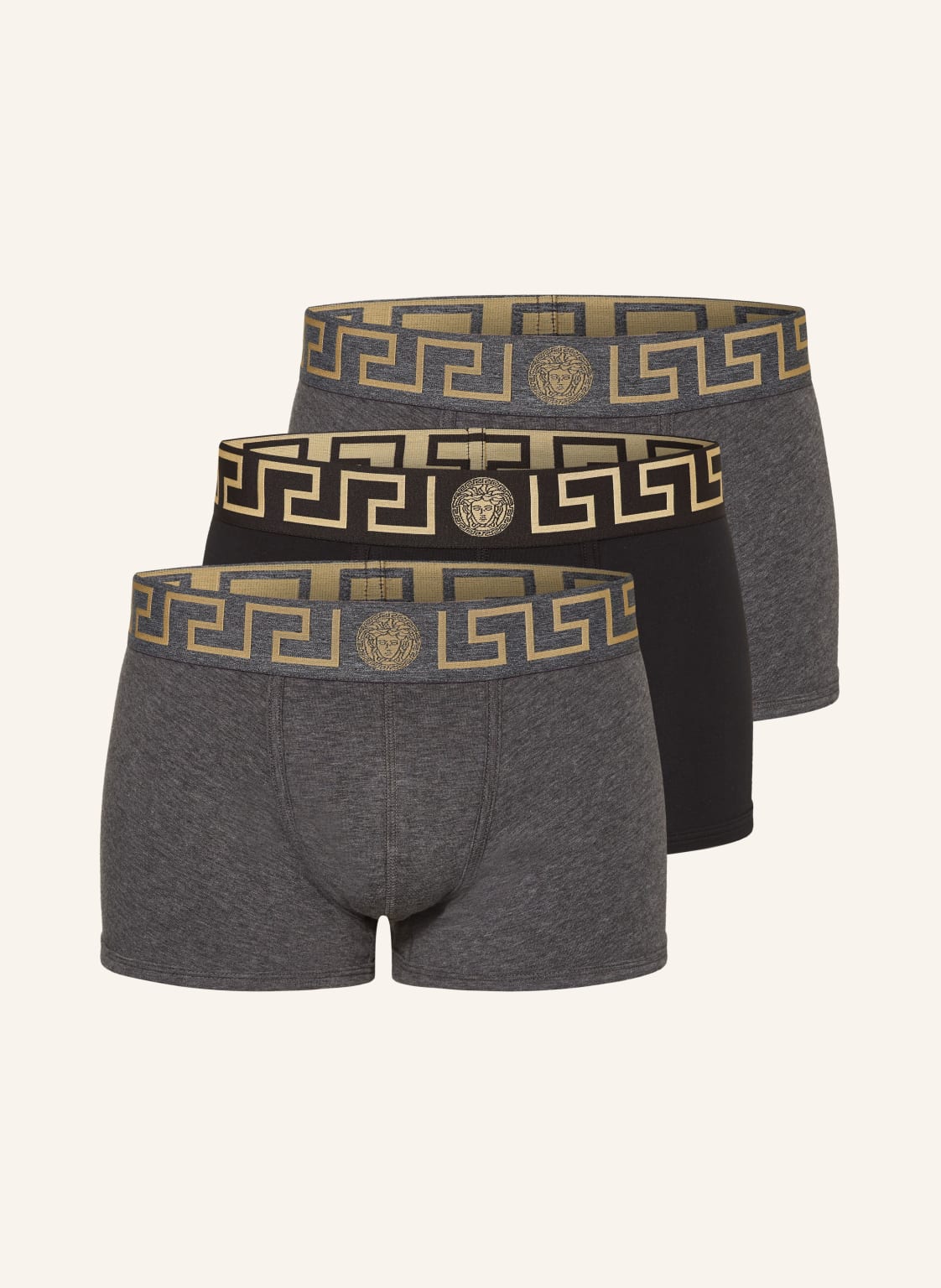 Versace Bokserki Low Rise W 2-Paku schwarz