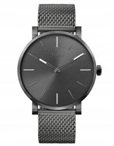 Zegarek męski TORII A45AB.AA szary klasyczny do pływania