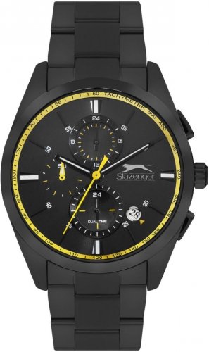 Zegarek męski SLAZENGER SL.09.2215.2.05 czarny fashion na prezent
