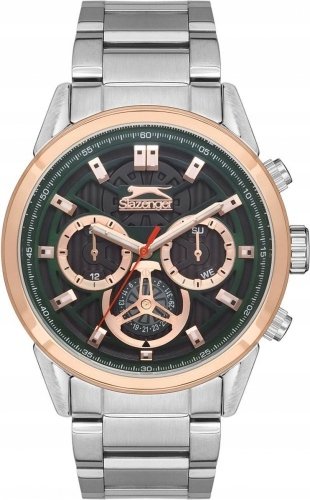 Zegarek męski SLAZENGER SL.09.2157.2.03 stalowy fashion na prezent