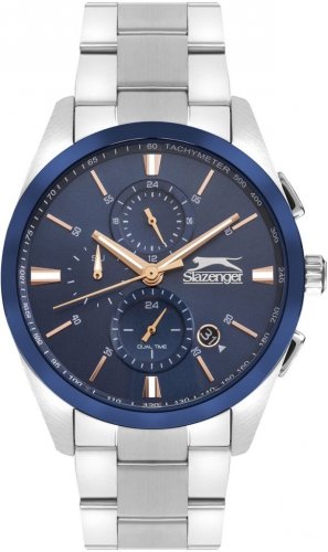 Zegarek męski SLAZENGER SL.09.2215.2.04 granatowy fashion na prezent
