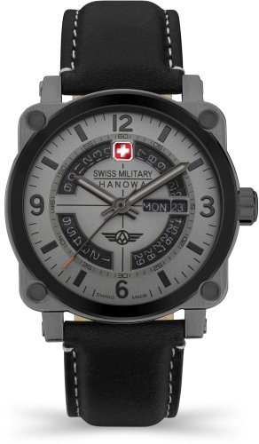 Zegarek męski SWISS MILITARY SMWGB2101140 czarny sportowy