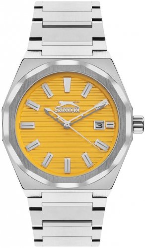 Zegarek męski SLAZENGER SL.09.2143.1.06 żółty fashion na prezent