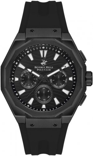 Zegarek męski BEVERLY HILLS BP3557X.651 czarny fashion na prezent