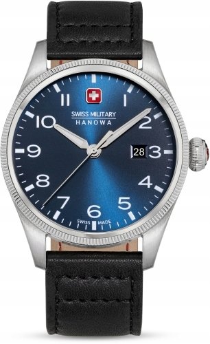 Zegarek męski SWISS MILITARY SMWGB0000805 niebieski klasyczny