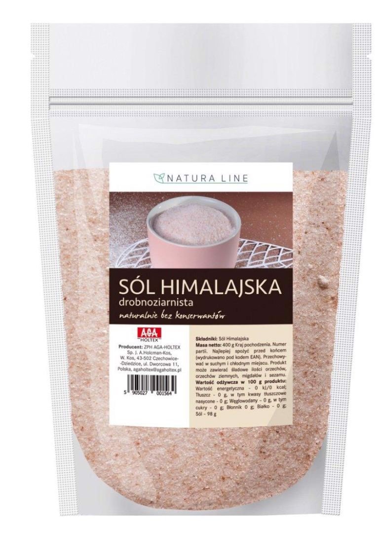 Aga Holtex Sól himalajska drobnoziarnista 400g