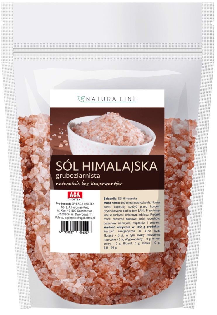 Aga Holtex Sól himalajska gruboziarnista 400g