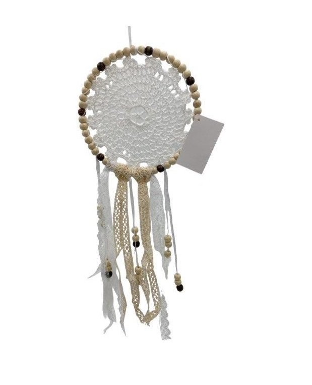 Zawieszka boho dekoracja na ścianę 15x45 Łapacz snów dreamcatcher