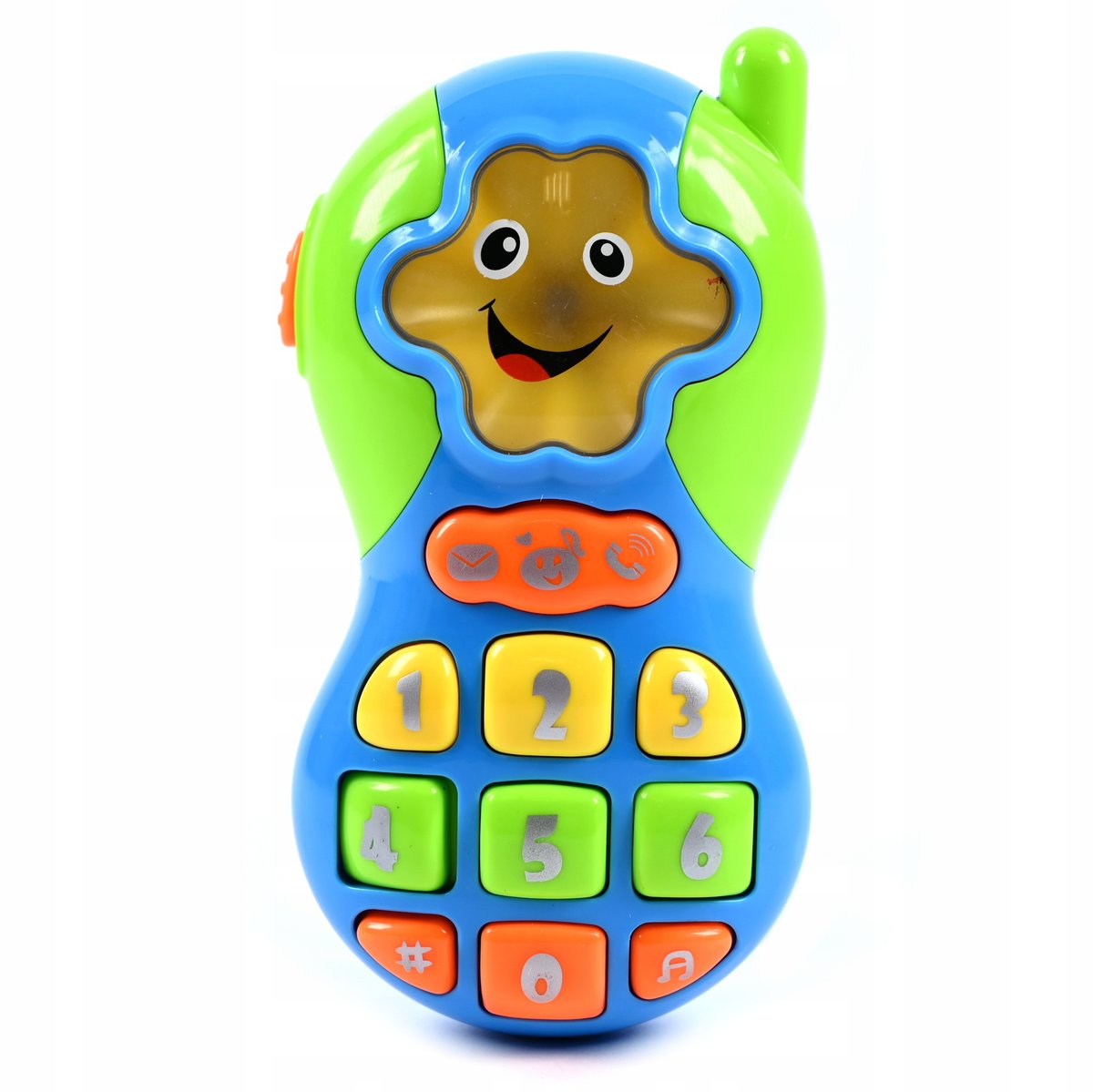 INTERAKTYWNY TELEFON DLA MALUCHA MUZYCZNA ZABAWKA DZIECKA EDUKACYJNY