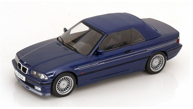 Mcg Bmw Alpina B3 3.2 Convertible 1996 Blue 1:18 18320