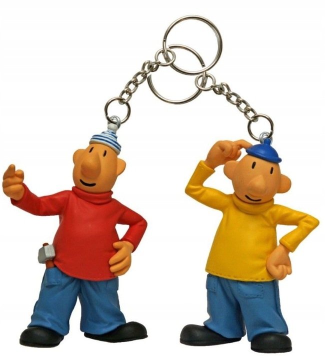 Brelok Zestaw Sąsiedzi Pat I Mat - Breloki Do Kluczy