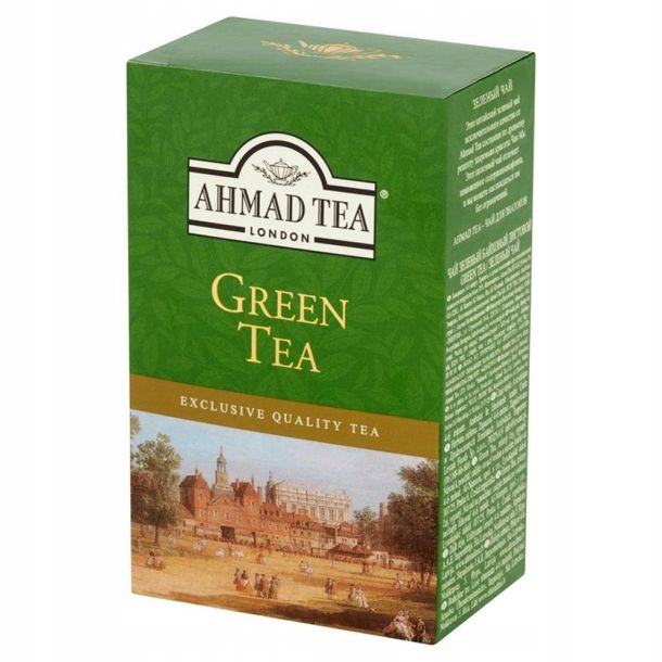Zielona herbata liściasta Ahmad Tea 500g