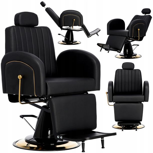 Fotel fryzjerski barberski hydrauliczny do salonu fryzjerskiego Landon