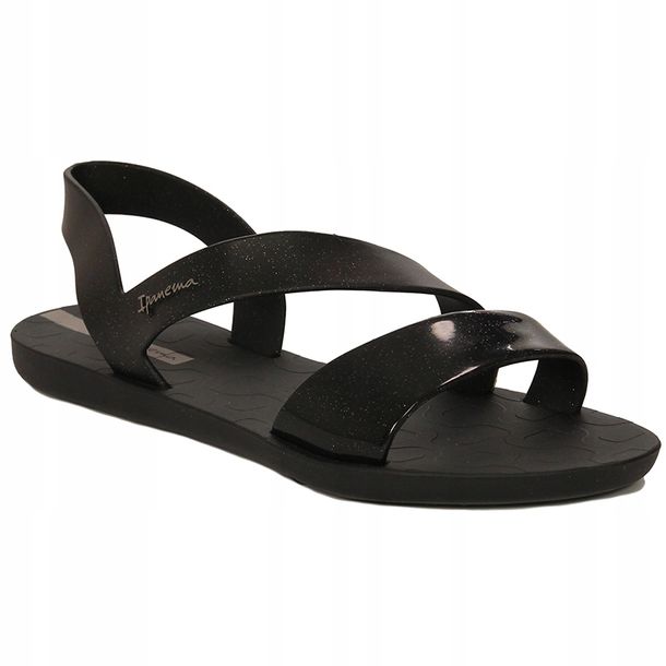 Ipanema Sandały damskie 82429-AJ078 Black Glitter czarne r.39