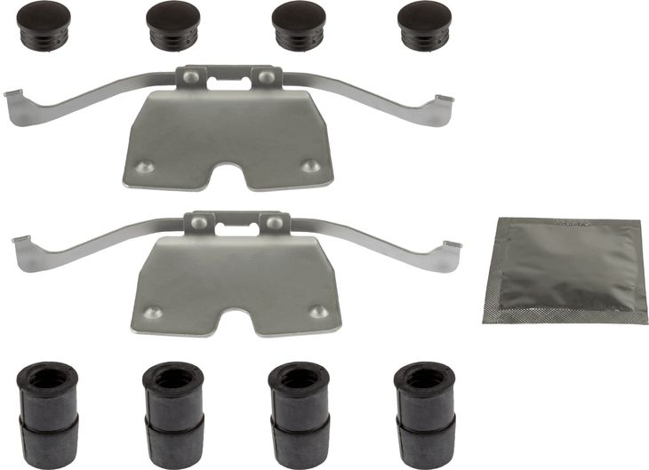 TRW ZESTAW INSTALACYJNY KLOCKA HAMULCOWEGO PFK757 BMW F01 F02 F03 09-15 X5 E70 10-13 X6 E71 09-11 PRZÓD PFK757