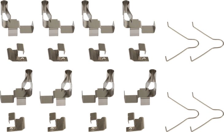 TRW ZESTAW INSTALACYJNY KLOCKA HAMULCOWEGO PFK764 TOYOTA DYNA 06 PRZÓD PFK764