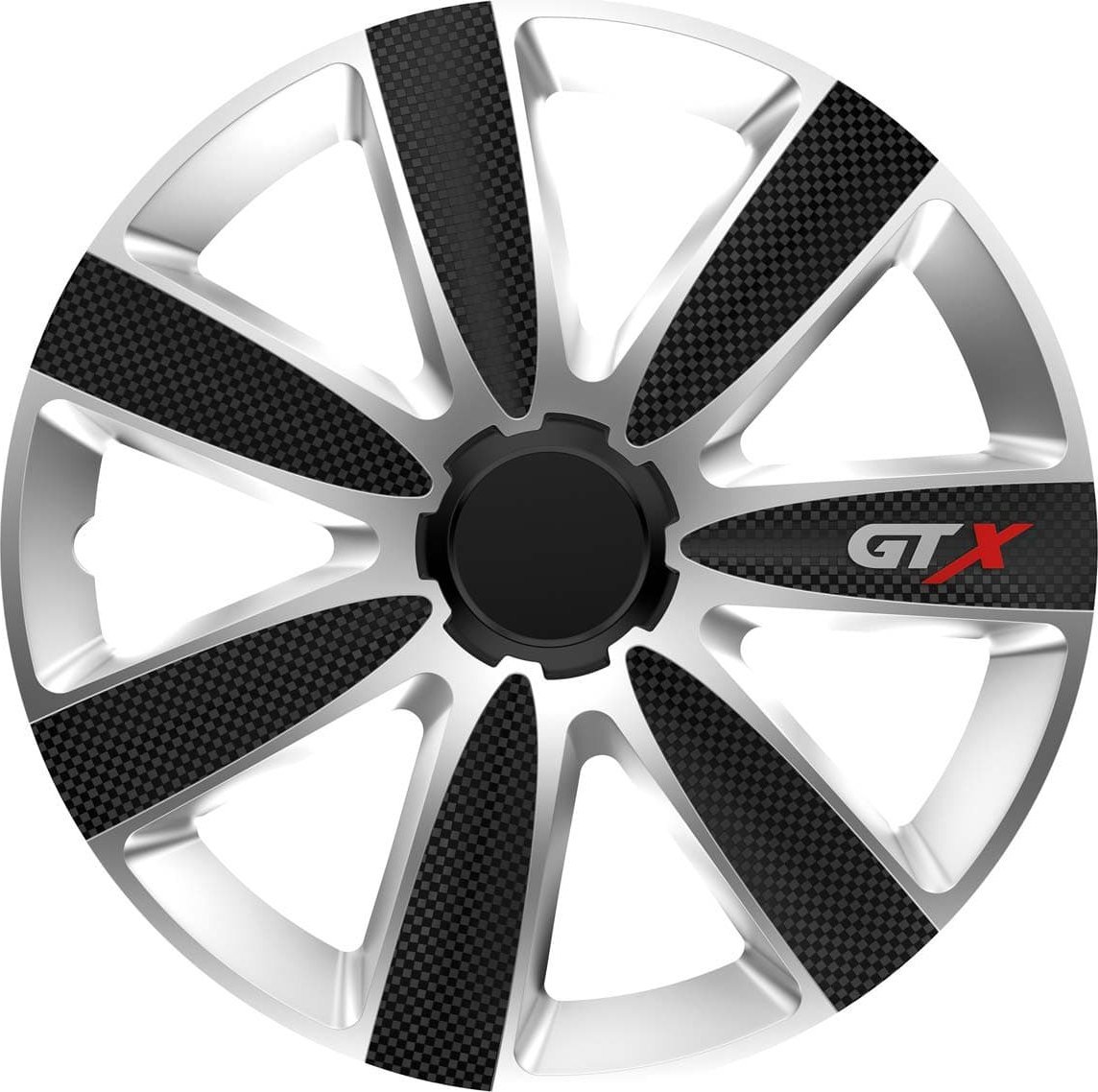Kołpak Versaco Kołpak GTX carbon black / silver 14``, 1 szt.