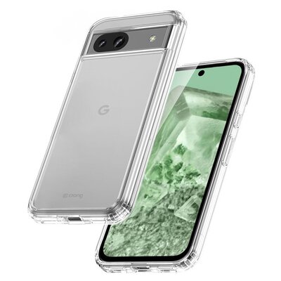 Crong Crystal Shield Cover - Etui Google Pixel 8A (przezroczysty)