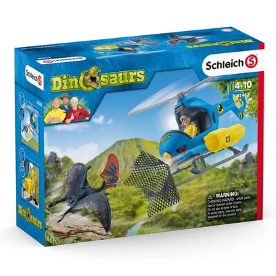 helikopter Schleich Dinosaurs + 5 lat 19 pcs